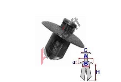 ROMIX Příchytka univerzální - 10 ks RO B22097, B22097 ROMIX Příchytka univerzální - 10 ks RO B22097, B22097
