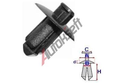 ROMIX Pchytka nraznku - 10 ks RO B22118, B22118