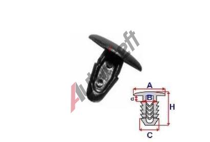 ROMIX Pchytka alounn - 10 ks RO B22124, B22124