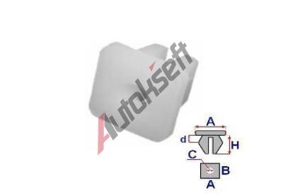 ROMIX Rozpnac matice univerzln - 10 ks RO B22130, B22130
