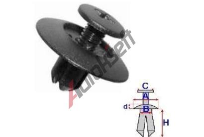 ROMIX Pchytka nraznku - 10 ks RO B22158, B22158