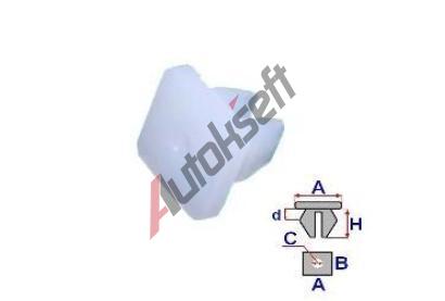 ROMIX Rozpnac matice univerzln - 10 ks RO B22179, B22179