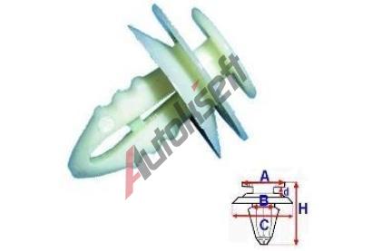 ROMIX Pchytka alounn - 10 ks RO B22199, B22199