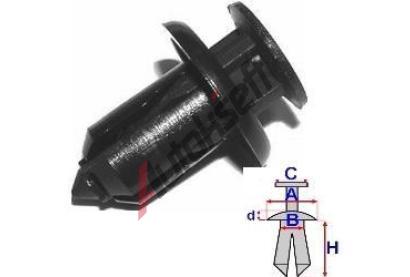 ROMIX Pchytka krytu nraznku - 10 ks RO B23153, B23153
