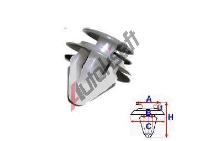 ROMIX Pchytka alounn - 10 ks RO B23162, B23162