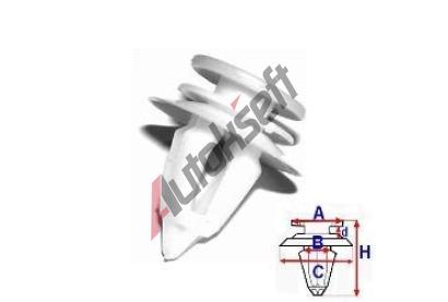 ROMIX Pchytka alounn - 10 ks RO B23171, B23171