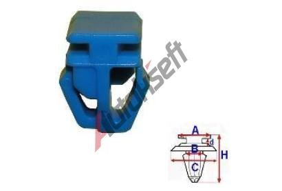 ROMIX pchytka pro bon lity a plastov prh - 10 ks RO B26296, B26296