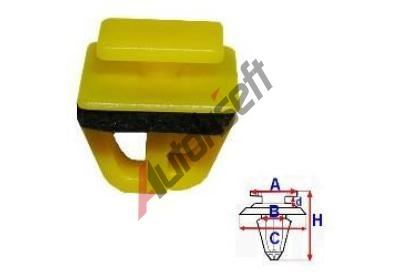 ROMIX pchytka pro bon lity a plastov prh - 10 ks RO B26969, B26969