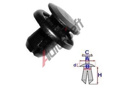ROMIX pchytka univerzln - 10 ks RO B26998, B26998