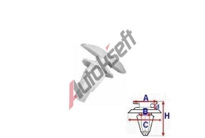 ROMIX Pchytka tsnn dve - 10 ks RO C10070, C10070