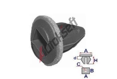 ROMIX Rozpnac matice pro drky nraznku - 10 ks RO C10094, C10094