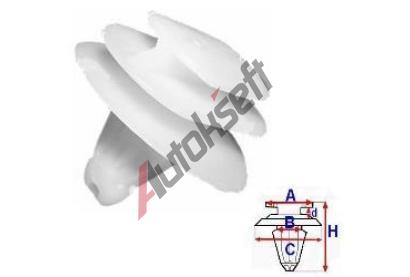 ROMIX Pchytka pro bon lity [98-] - 10 ks RO C10098, C10098