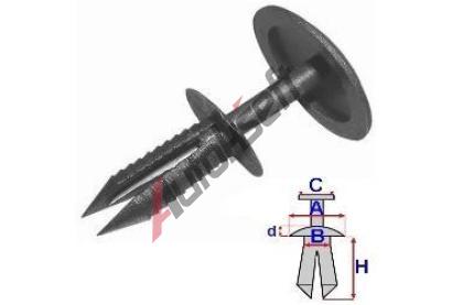 ROMIX Pchytka do interiru - 10 ks RO C10100, C10100