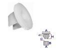 ROMIX Rozpnac matice pro plastov nadkol - 10 ks ‐ RO C10102