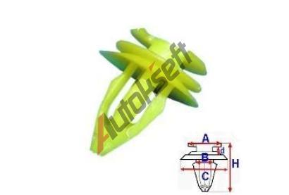 ROMIX Pchytka alounn - 10 ks RO C10103, C10103