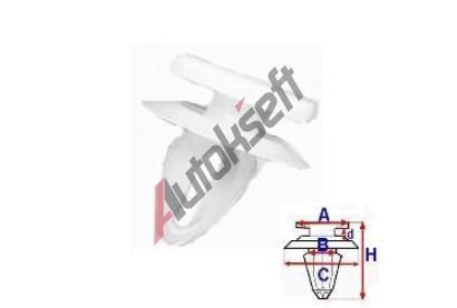 ROMIX Pchytka pro bon lity - 10 ks RO C10118, C10118