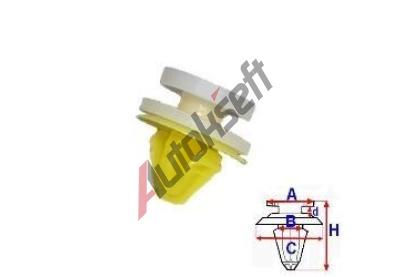 ROMIX Pchytka alounn - 10 ks RO C30141, C30141