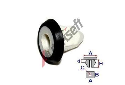 ROMIX Rozpnac matice pro ochrann kryty - 10 ks RO C30178, C30178