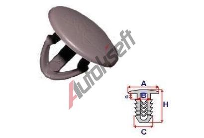 ROMIX Pchytka alounn - 10 ks RO C40040, C40040