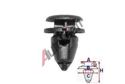 ROMIX Pchytka alounn - 10 ks RO C60141, C60141