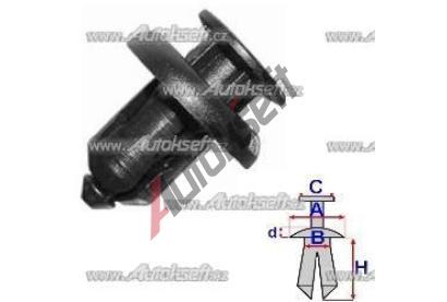 ROMIX balení příchytek - obsahuje 5ks RO B19233, B19233 ROMIX balení příchytek - obsahuje 5ks RO B19233, B19233