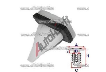 ROMIX balení příchytek - obsahuje 5ks RO B25237, B25237 ROMIX balení příchytek - obsahuje 5ks RO B25237, B25237