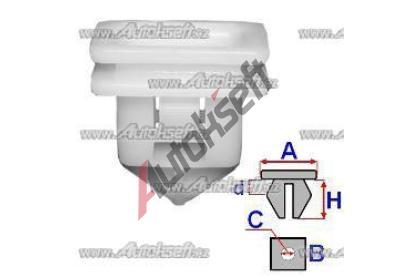 ROMIX Sada pchytek RO C60446, C60446