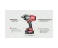 ROTAKE Aku r�zov� utahov�k 1/2" 680 Nm 18V OKG-ROTAKE 2 x 4 Ah RTK RT-8811, RT-8811