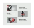 ROTAKE Aku rzov utahovk 1/2" 1180 Nm 18V OKG-ROTAKE 2 x 4 Ah RTK RT-8812, RT-8812