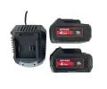 ROTAKE Aku rzov utahovk 1/2" 1880 Nm 18V OKG-ROTAKE 2 x 4 Ah RTK RT-8813, RT-8813