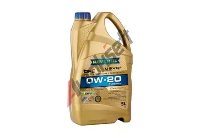 RAVENOL Motorov olej RAVENOL DFE SAE 0W-20 5 l RVN 1111109-005-01-999, 1111109-005-01-999