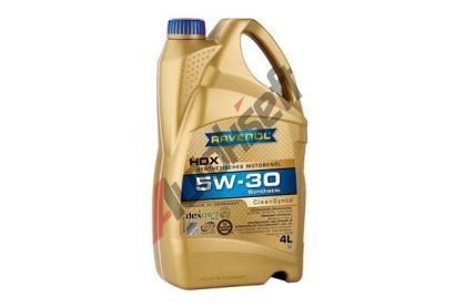 RAVENOL HDX SAE 5W-30 4 l RVN 1111125-004-01-999, 1111125-004-01-999