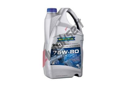 RAVENOL Převodový olej PSA SAE 75W-80 4 l RVN 1222100-004-01-999, 1222100-004-01-999 RAVENOL Převodový olej PSA SAE 75W-80 4 l RVN 1222100-004-01-999, 1222100-004-01-999