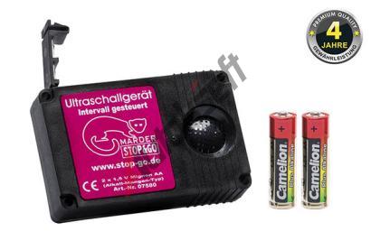STOP&GO Ochrana proti kunm Batterie Ultraschallgert SAG 07580, 07580