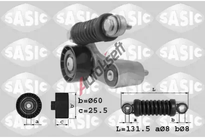 SASIC Napínák drážkového klínového řemenu SAS 1624002, 1624002 SASIC Napínák drážkového klínového řemenu SAS 1624002, 1624002