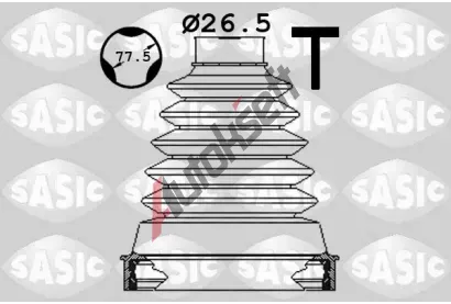 SASIC Sada manety hnacho hdele SAS 1900048, 1900048