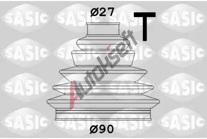 SASIC Sada manety hnacho hdele SAS 1906112, 1906112