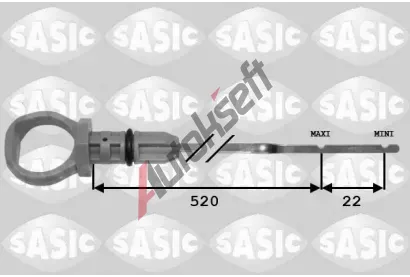 SASIC Odměrka hladiny oleje SAS 1940002, 1940002 SASIC Odměrka hladiny oleje SAS 1940002, 1940002