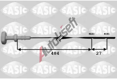 SASIC Odměrka hladiny oleje SAS 1940012, 1940012 SASIC Odměrka hladiny oleje SAS 1940012, 1940012