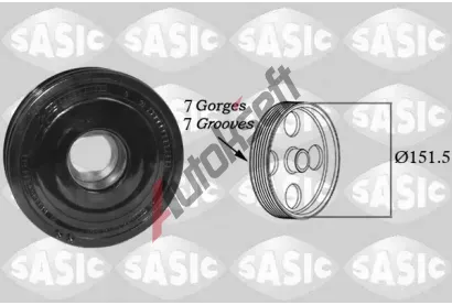 SASIC �emenice klikov�ho h��dele SAS 2150052, 2150052