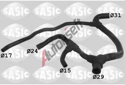 SASIC Hadice chladiče SAS 3404003, 3404003 SASIC Hadice chladiče SAS 3404003, 3404003