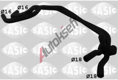 SASIC Hadice chladiče SAS 3404072, 3404072  SASIC Hadice chladiče SAS 3404072, 3404072