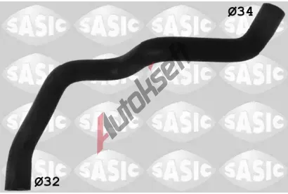 SASIC Hadice chladiče SAS 3404107, 3404107  SASIC Hadice chladiče SAS 3404107, 3404107