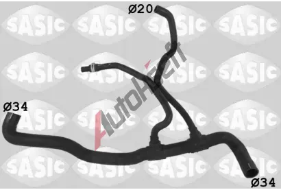 SASIC Hadice chladiče SAS 3406340, 3406340 SASIC Hadice chladiče SAS 3406340, 3406340