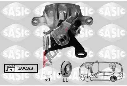 SASIC Brzdov tmen SAS 6506028, 6506028