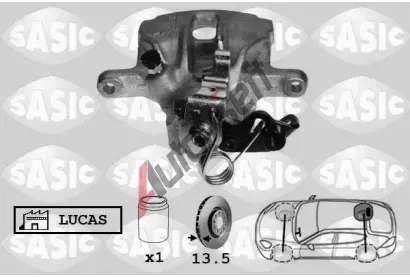 SASIC Brzdov tmen SAS 6506079, 6506079