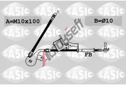 SASIC Brzdov hadice SAS 6600030, 6600030