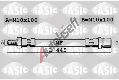 SASIC Brzdov� hadice SAS 6606110, 6606110