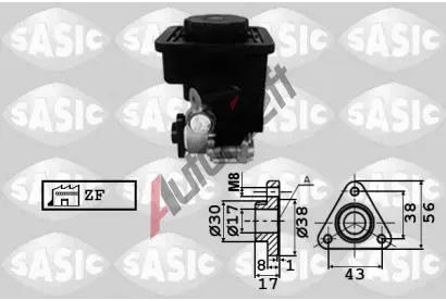 SASIC Hydraulick erpadlo zen SAS 7076050, 7076050