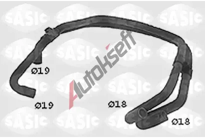 SASIC Hadice chladiče SAS SWH4175, SWH4175  SASIC Hadice chladiče SAS SWH4175, SWH4175